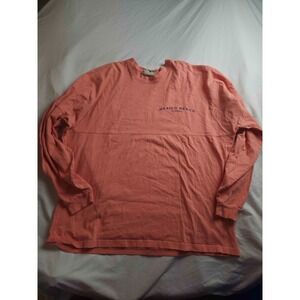 Mexico Beach Florida Spirit Jersey Mens Size XL Coral West Trend Long Sleeve